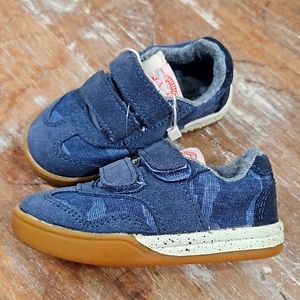 Zara kids footwear blue velcro sneakers baby size 5